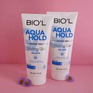 ژل حالت دهنده مو مرطوب بیول مدل Aqua Hold حجم 200میل